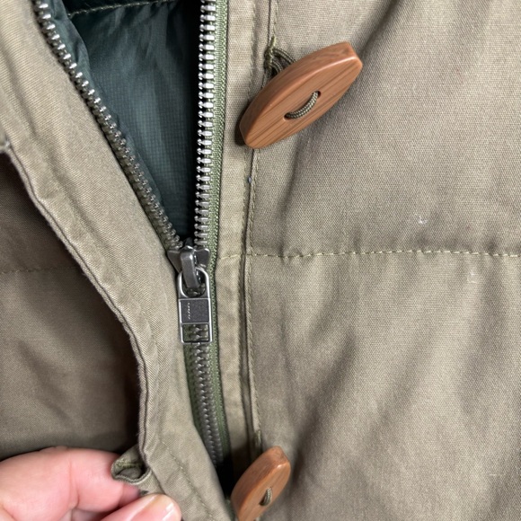 Patagonia toggle down jacket green Women’s sz small - Picture 3 of 11